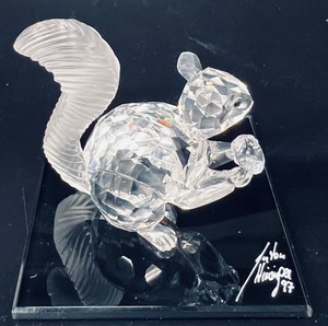 lot 105 image: Swarovski Squirrel 10th Anniversary