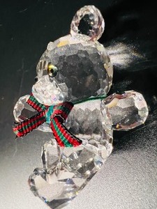 lot 146 image: Antique Swarovski Crystal Kris Bear