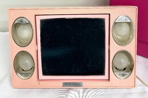 lot 270 image: Vintage Mirror Go Lightly Mirror