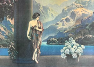 lot 308 image: Sunrise Framed Vintage Print by R. Atkinson Fox