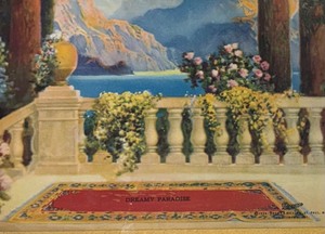 lot 319 image: R. Atkinson Fox Dreamy Paradise Framed Vintage Print