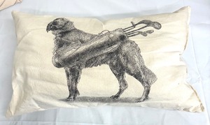 lot 351 image: Three Decorative Accent Pillows