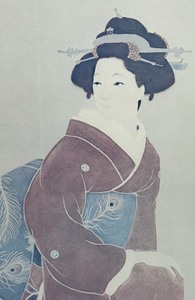 lot 378 image: Orient Woman Framed Print by Chaplan