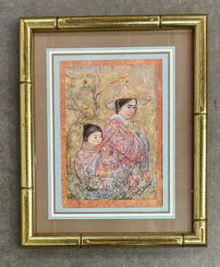 lot 381 image: Two Prints by Edna Caspari