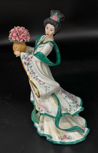 lot 393 image: The Rose Princess Figurine by Lena Liu for The Danbury Mint