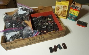 lot 226 image: A Whole Lot of Vintage Dominoes...