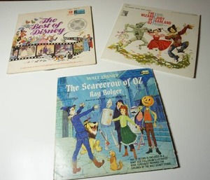 lot 245 image: Vintage Record Albums...The Wizard of Oz Original Sound Track Vinyl LP, The Best of Disney Vinyl LP