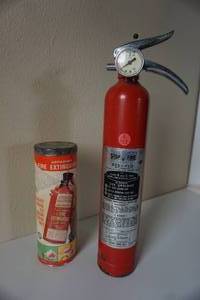 lot 31 image: Vintage Fire Extinguishers