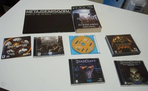 lot 111 image: Castlevania Konami Video Games, Doom 3 PC, StarCraft Brood War (PC, 1998), StarCraft (PC, 1998) - European() Version, Medal of Honor Allied Assault Warchest PC Game,