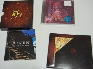 lot 114 image: Riven The Sequel to Myst (PCMac, 1997) Vintage Computer Software, Utena Angel Creation, Namely Light Music CD