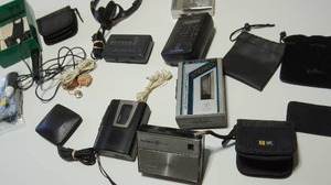 lot 117 image: Vintage Handheld Electronics 1980s General Electric 3-5432A AM FM Radio Cassette Tape Player Stereo, Craig Personal Cassette Player, Westinghouse Escort RS21P08A 8 Transistor AM Multi-Function Radio...
