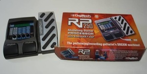 lot 143 image: DIGI Tech RP250 Modeling Guitar Processor Audio DNA DSP, Assorted Music Stands