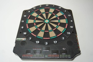 lot 146 image: Sportcraft Four Player Electronic Dart Board wAC Adapter