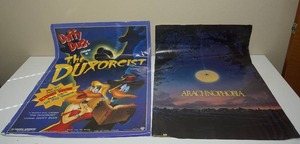 lot 193 image: Vintage Movie Posters...1987 Daffy Duck The Duxorcist and 1990 Arachnophobia