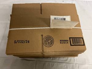 8 x 6 x 4 Cardboard Boxes - 25ct