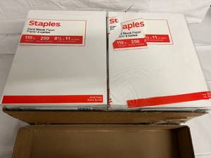 4000 Sheets of 8.5 x 11 Card Stock Paper