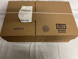 12 x 9 x 3 Cardboard Boxes - 25ct