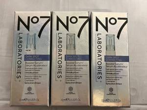 3 Bottles of No7 Dark Spot Correcting Serum