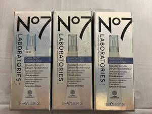 3 Bottles of No7 Dark Spot Correcting Serum