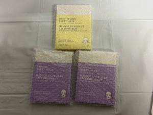 1 Brightening Face Masks, 2 Firming Face Masks