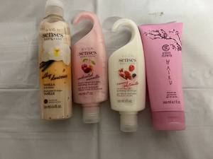 Body Lotion and 3 Shower Gel