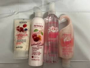 Body Scrub, Body Lotion, Shower Gel, and Body Spray
