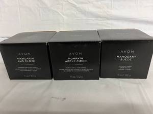 3 Different Scented Candles