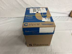 2500 Sheets of 8.5 x 11 Copy Paper