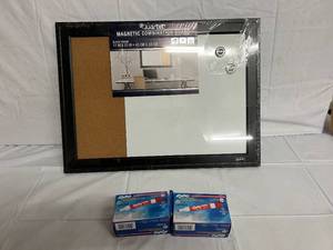 Magnetic Combination Board and 2 Bozes of Expo Markers