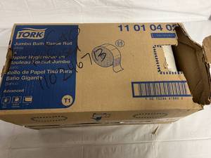 6 Tork Jumbo Bath Tissue Rolls