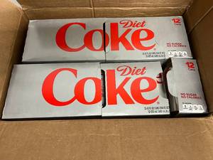 2 x 12 Packs of Diet Coke Best by 02192024