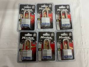 6 x 3DLF Master Locks