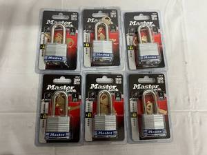 6 x 3DLF Master Locks