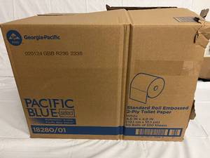 80 Rolls of Standard 2-Ply toilet Paper