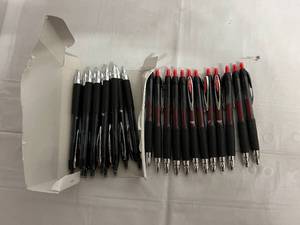 12 Red Univision Pens and 11 Balck Univision Pens