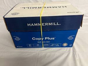 5000 Sheets of 8.5 x 11 Hammermill Copy Paper