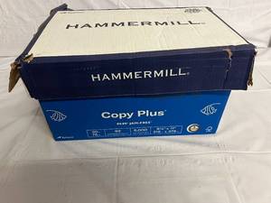5000 Sheets of 8.5 x 11 Hammermill Copy Paper