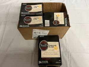 4 x 24ct Packs of Tullys Coffee K-Cups
