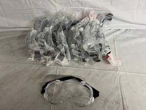 10 3M Tekk Protection Chemical SplashImpact Goggles