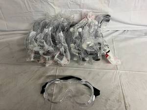10 3M Tekk Protection Chemical SplashImpact Goggles