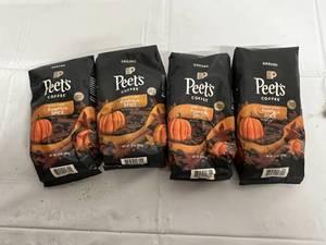 4 Bags of Peets Coffee - Pumkin Spice