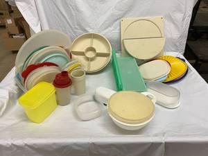 Variety of Vintage Tupperware