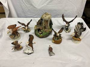 Collection Of Eagle Figures
