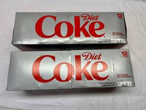 2x 1-12oz Cans Diet Coke