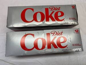 2x 1-12oz Cans Diet Coke