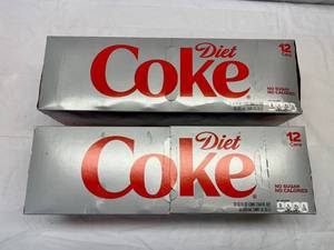 2x 1-12oz Cans Diet Coke