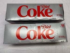 2x 1-12oz Cans Diet Coke