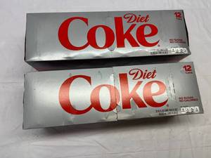 2x 1-12oz Cans Diet Coke