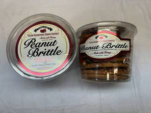 2x 38oz Tubs Olde-Fashoned Hand Dipped Peanut Brittle