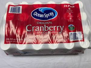 24x 10oz Bottles Cranberry Juice